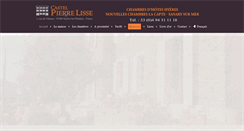 Desktop Screenshot of castel-pierre-lisse.com